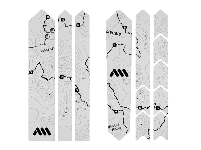 AMS Road & Gravel Frame Guard sterrato zwart