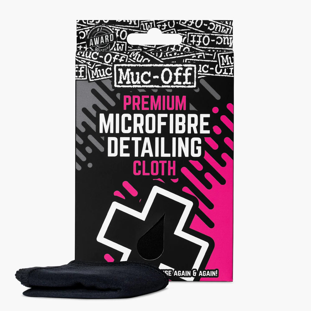 Muc-Off Premium Microfibre Detailing Cloth 25x25cm