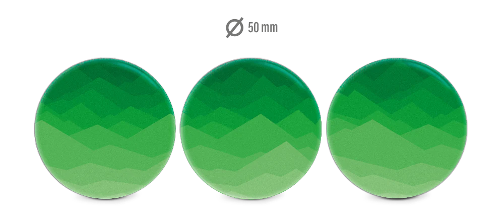 Reflective Berlin reflecterende buttons