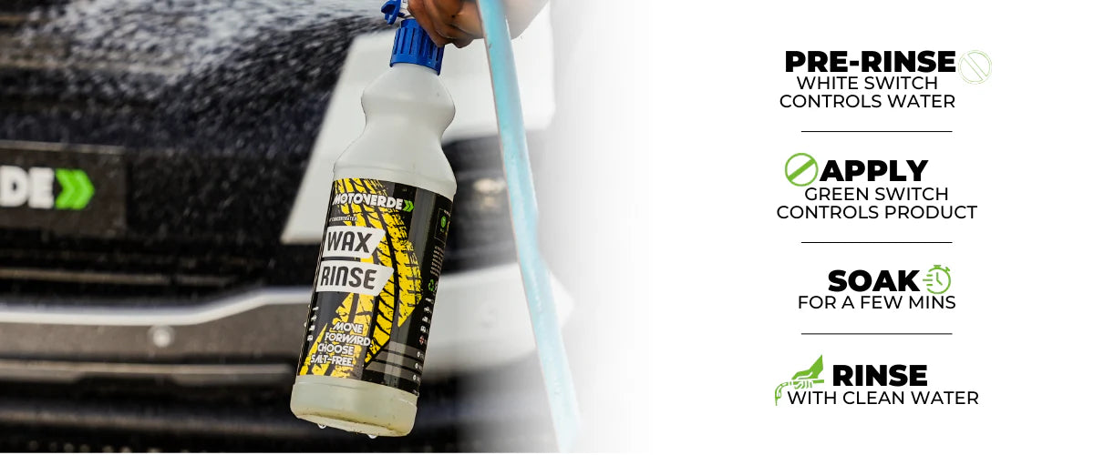 Motoverde Wax Rinse concentrated