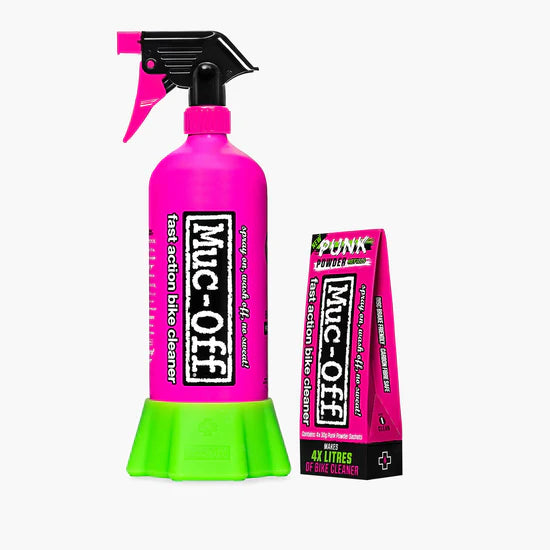 Muc-Off Bottle For Life Bundle Bike Cleaner (incl. 4 x Punk Powder)