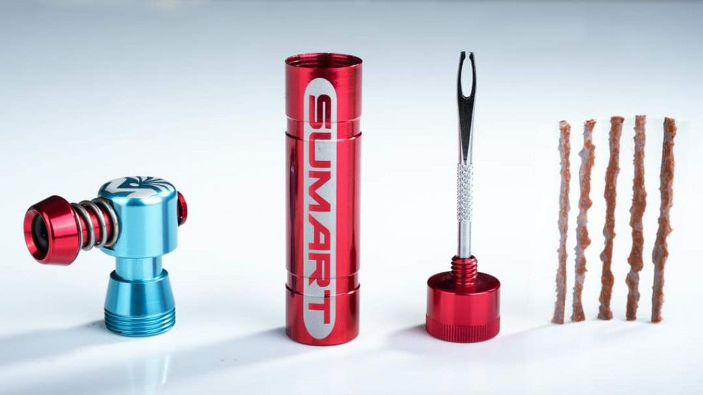 SUMART TPC-2 tubeless reparatie kit en CO2 pomp