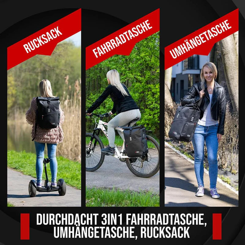 Thollbeck IMPULS - 3 in 1 fietstas/rugtas