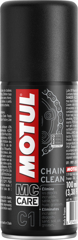 MOTUL MC Care C1 Chain Cleaner 100ml - kettingreiniger voor motor, quad en kart