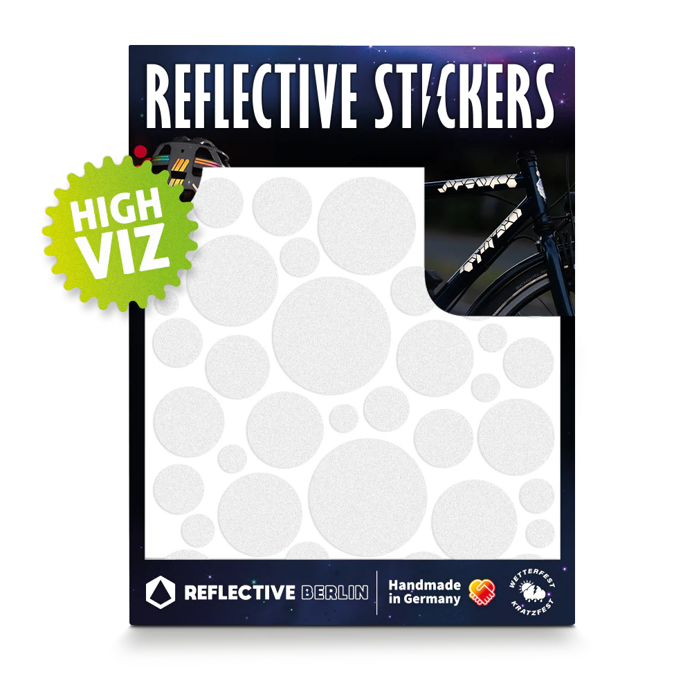 Reflective Berlin Reflecterende Stickers Medium Size