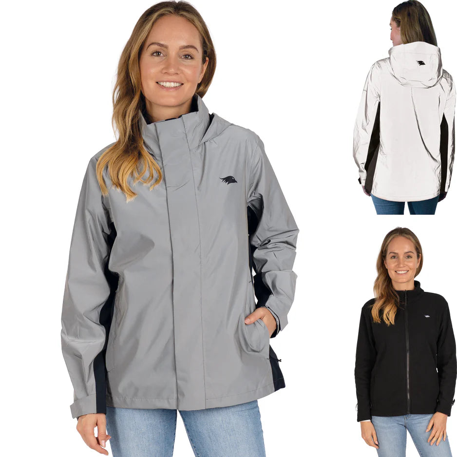 VALKENTAL reflecterende 3in1 smart jacket dames