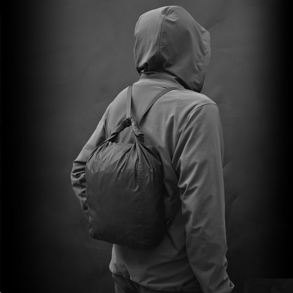 CHOIKE Alforja XL - drybag gedragen als rugtas
