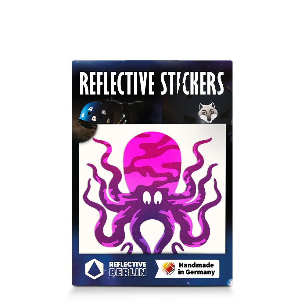 Reflective Berlin Reflecterende Stickers Small