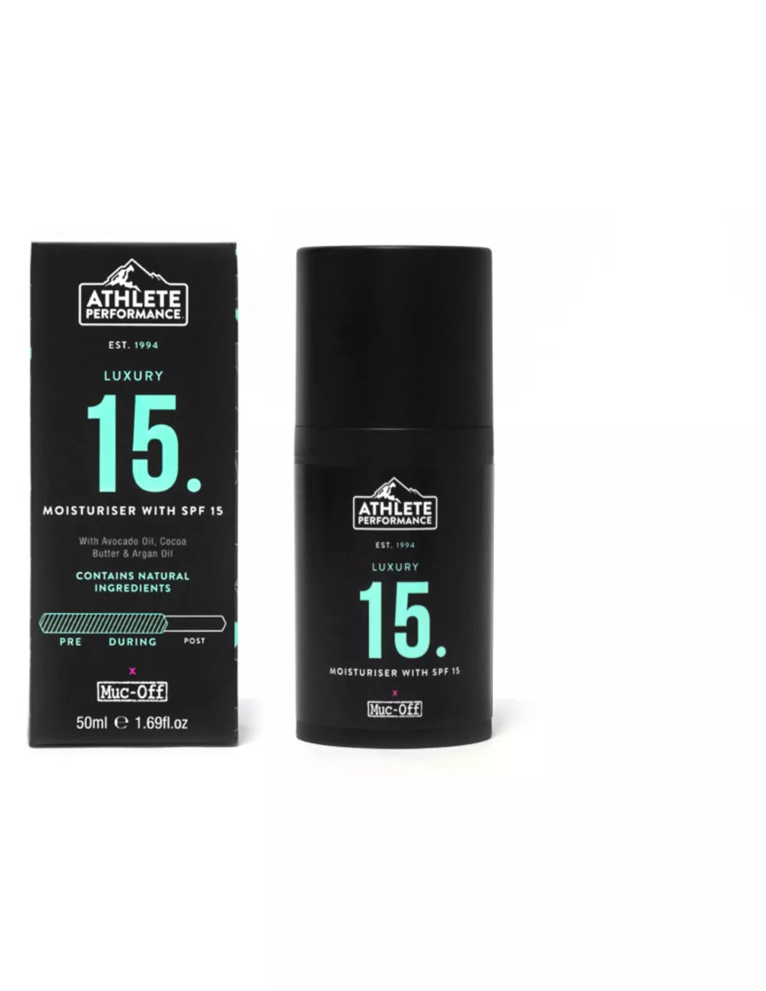 Muc-Off SPF-15 Athlete Performance Moisturiser Crème
