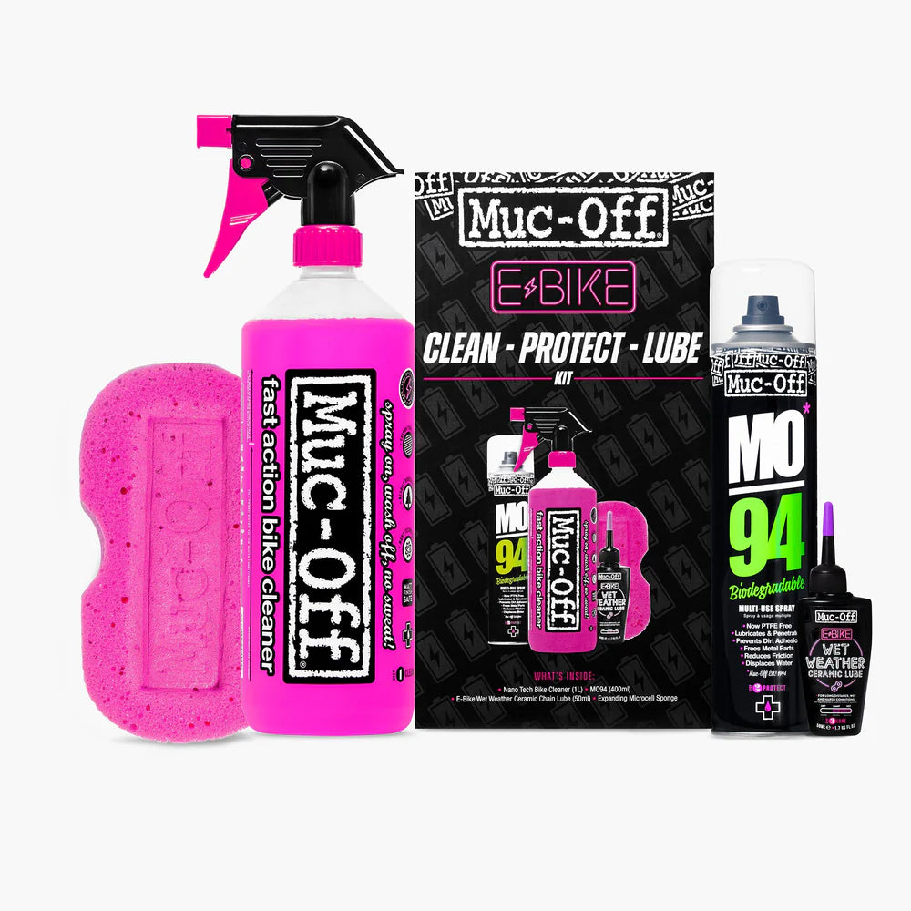 Muc-Off eBike Clean-Protect & Lube Kit wet