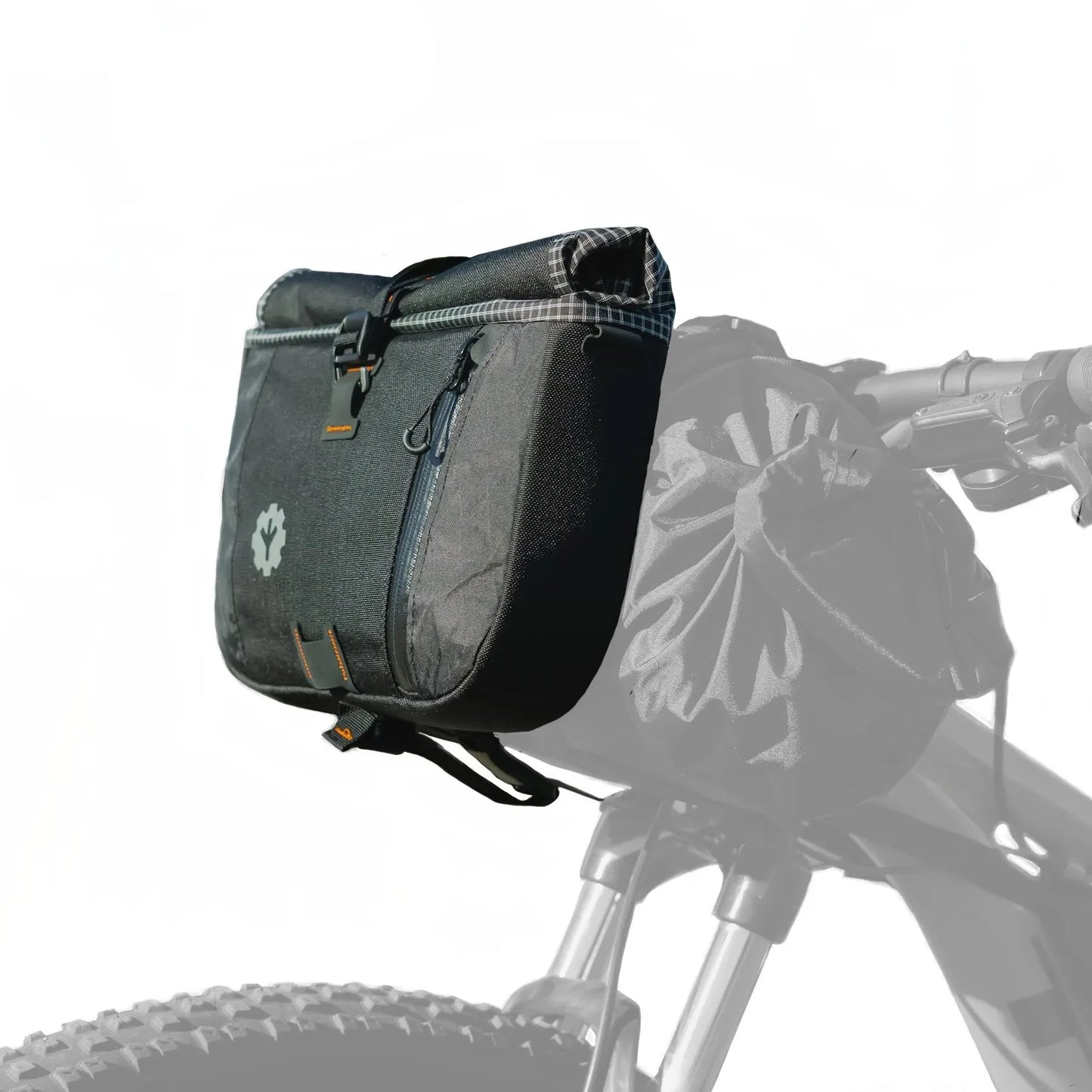 CHOIKE LapaDry 4L waterdichte stuurtas bikepacking detail