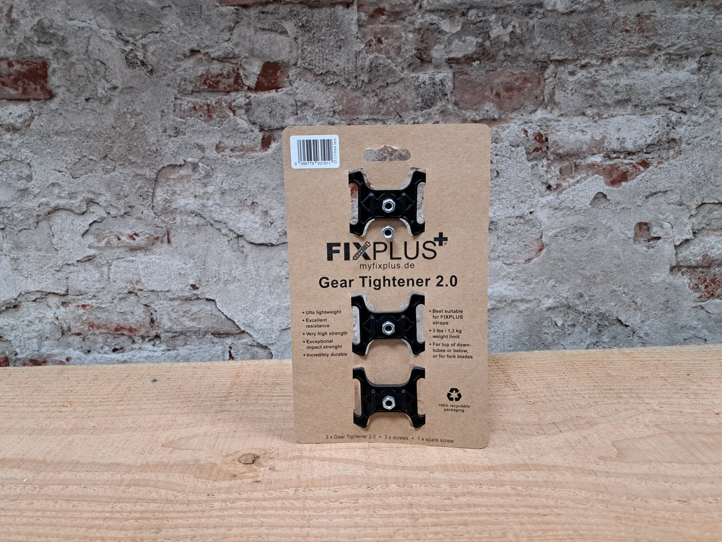 Fixplus Gear Tightener Set kunststof (set van 3)