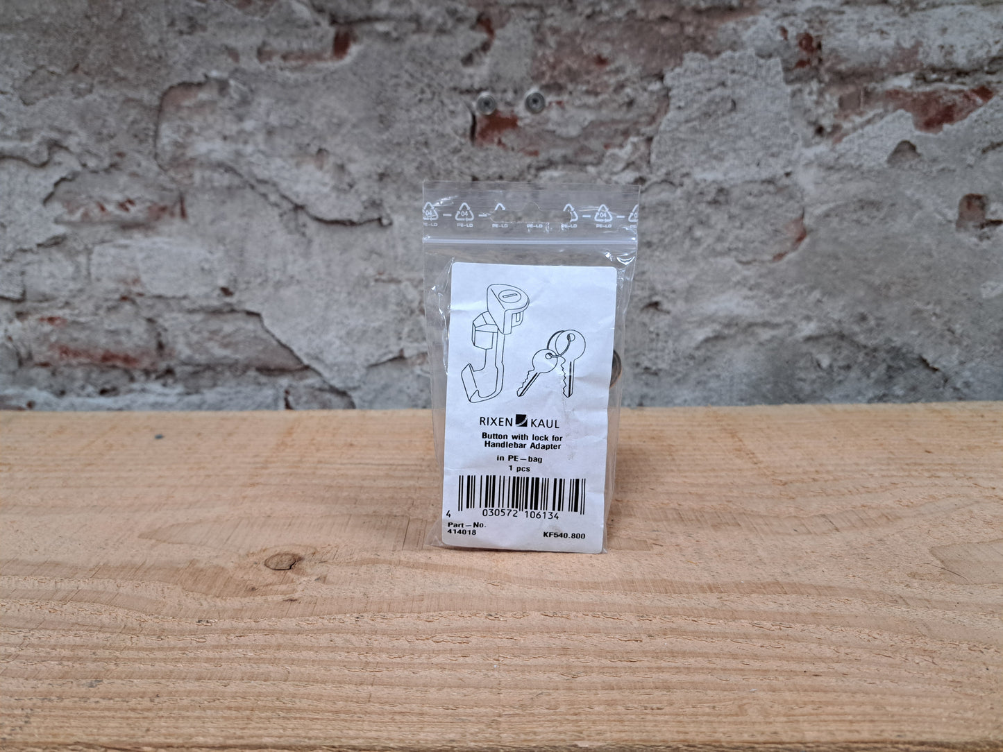 KLICKFIX drukknop tbv stuurhouder