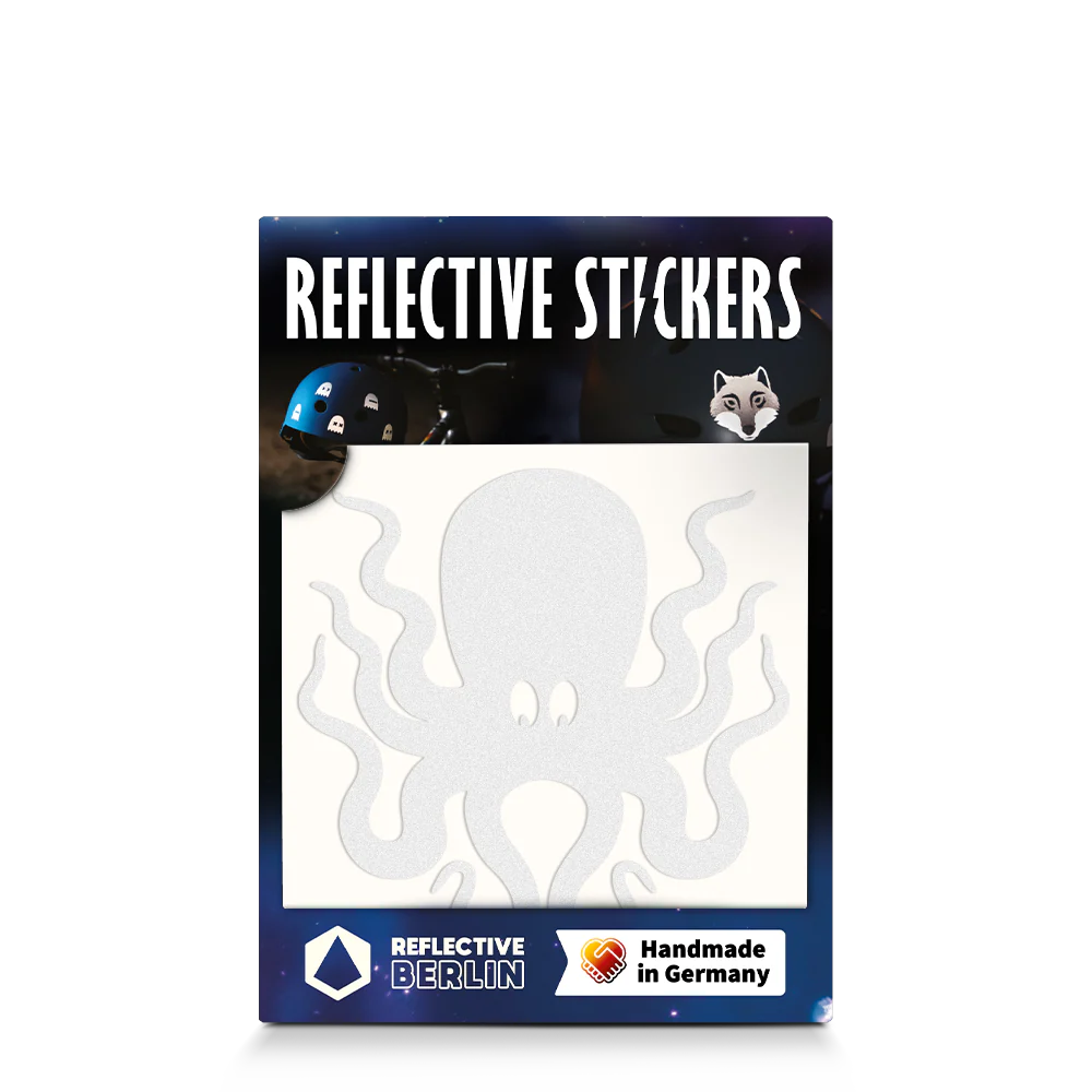 Reflective Berlin Reflecterende Stickers Small