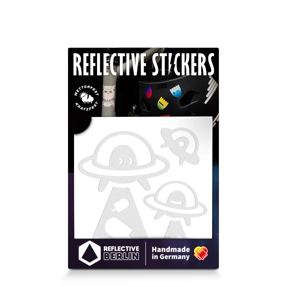 Reflective Berlin Reflecterende Stickers Small