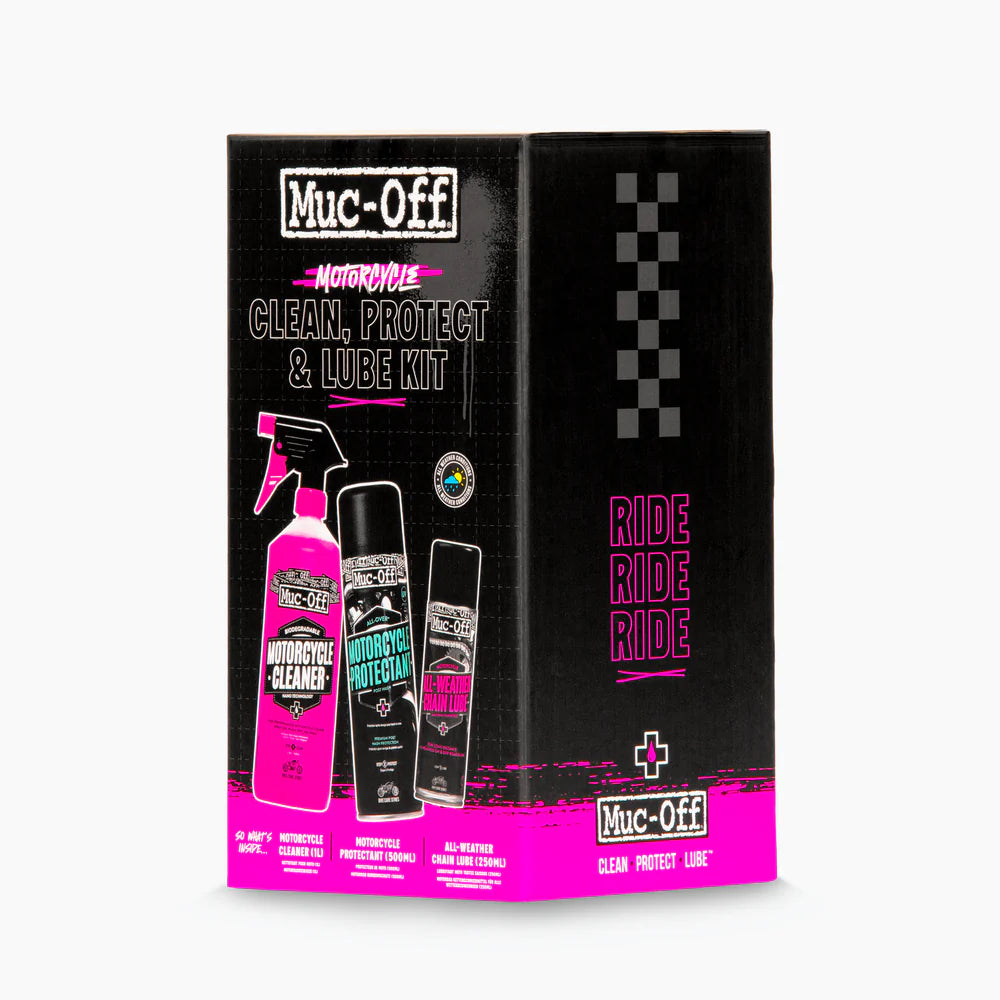 MUC-OFF motorcycle clean, protect & lube kit