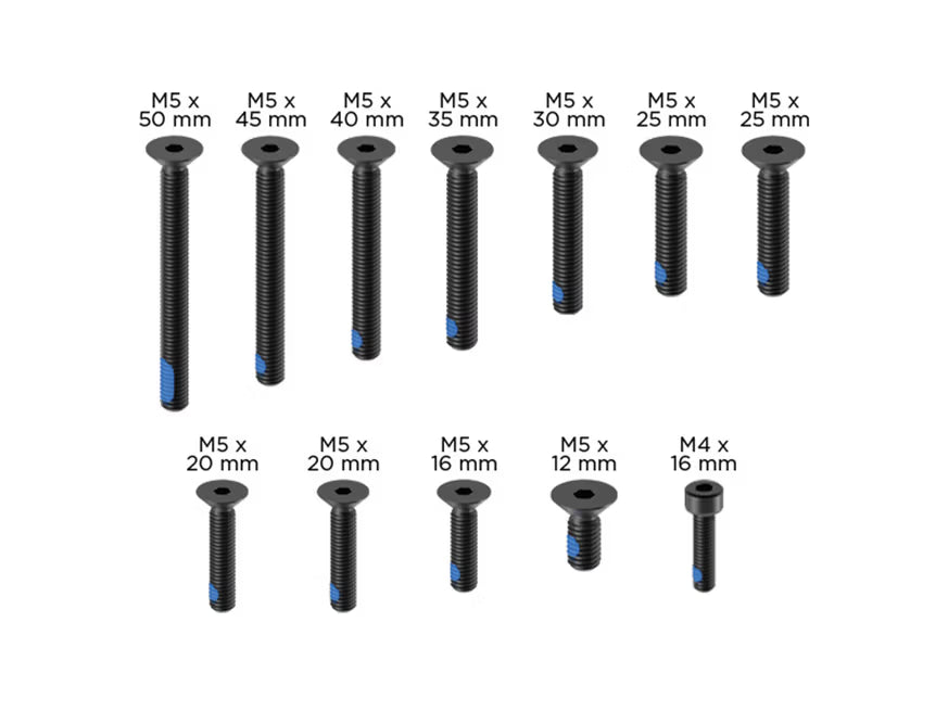 QUAD LOCK Replacement Screw Set Pro V2 - uit de verpakking