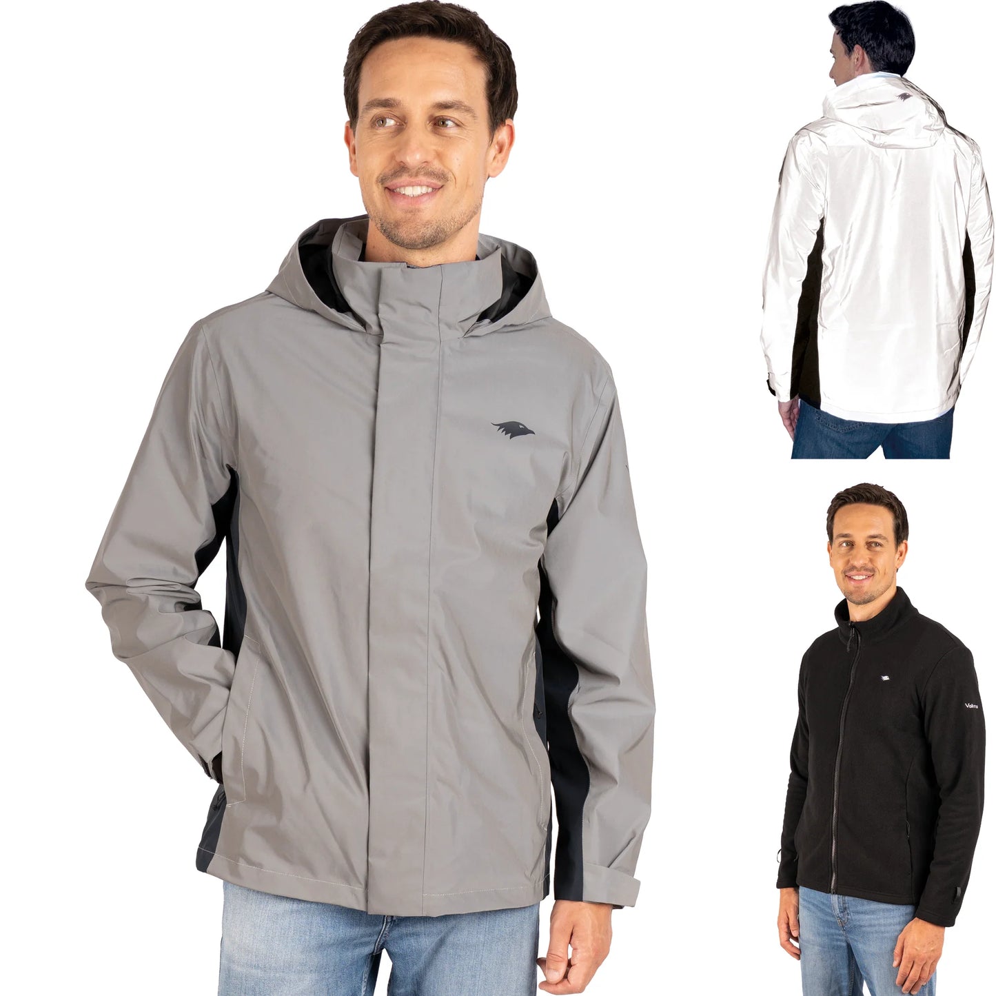 VALKENTAL reflecterende 3in1 smart jacket heren