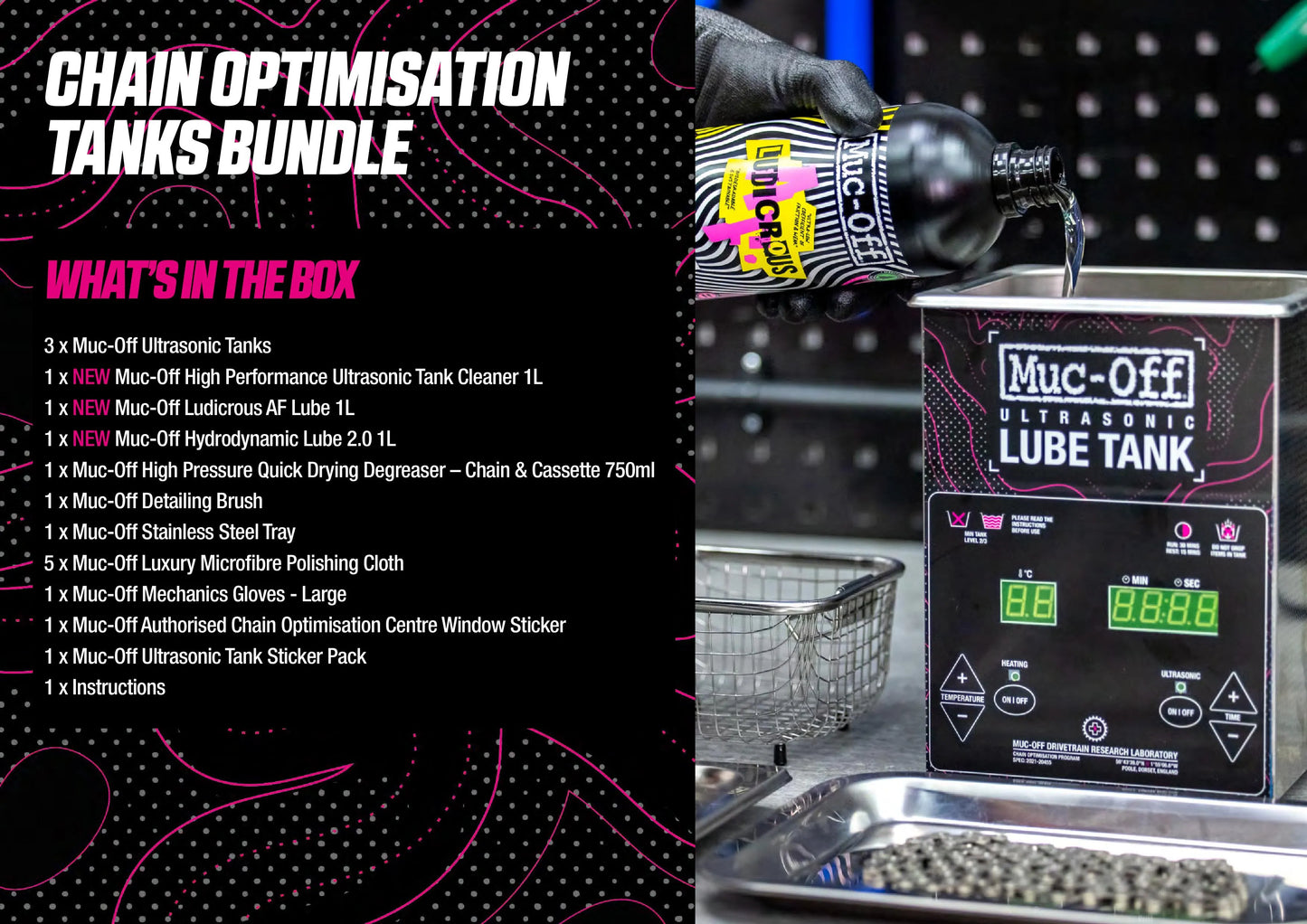 Muc-Off Ultrasonic Optimation Bundle