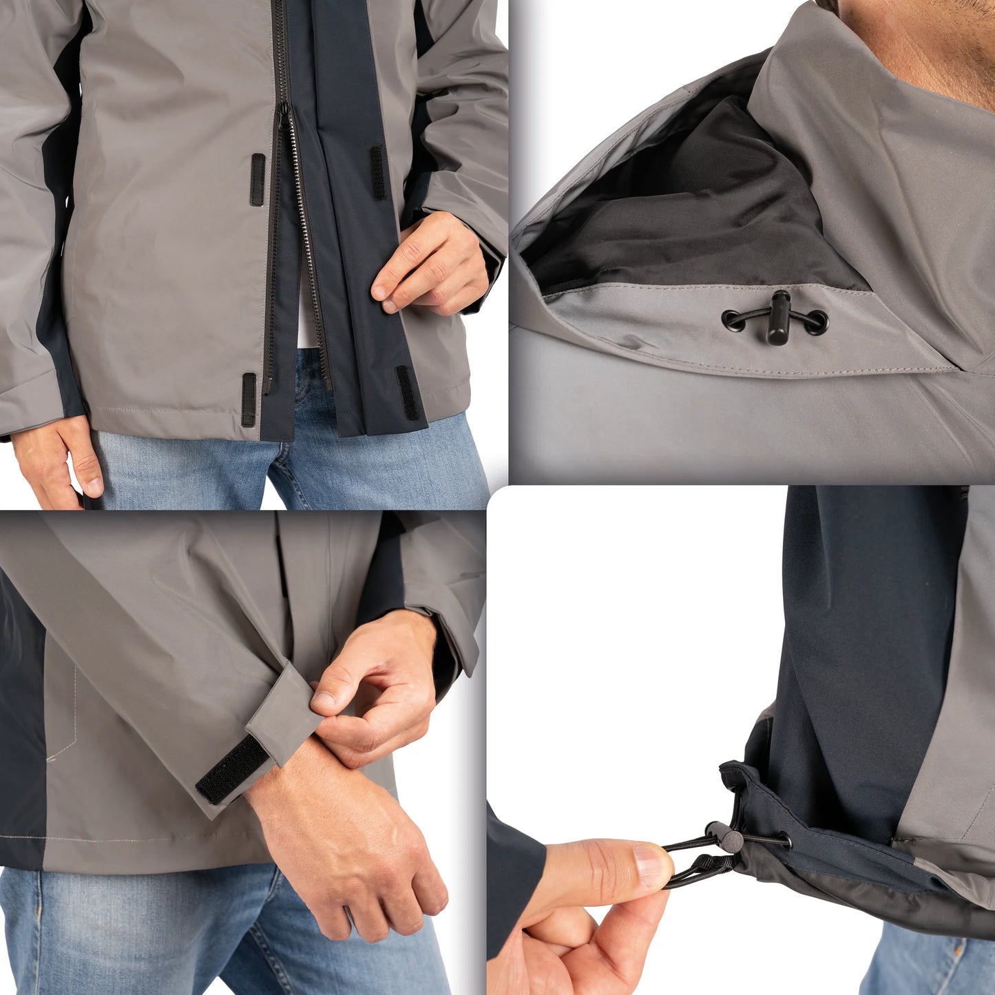 VALKENTAL reflecterende 3in1 smart jacket heren
