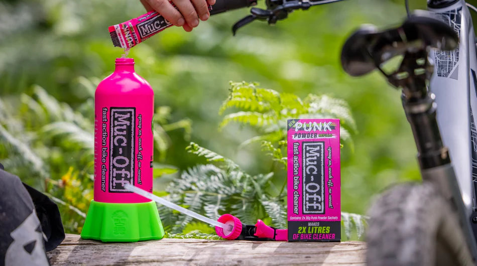 Muc-Off Bottle For Life Bundle Bike Cleaner (incl. 4 x Punk Powder)