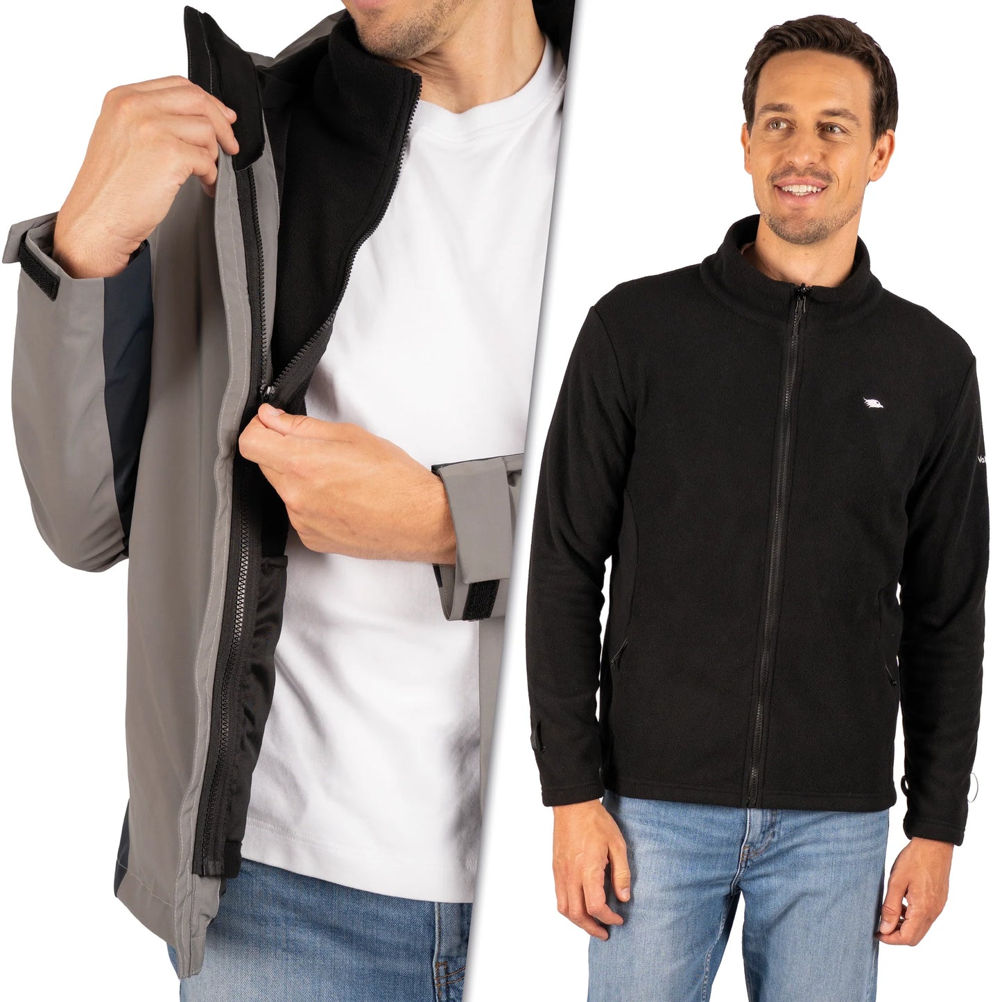 VALKENTAL reflecterende 3in1 smart jacket heren