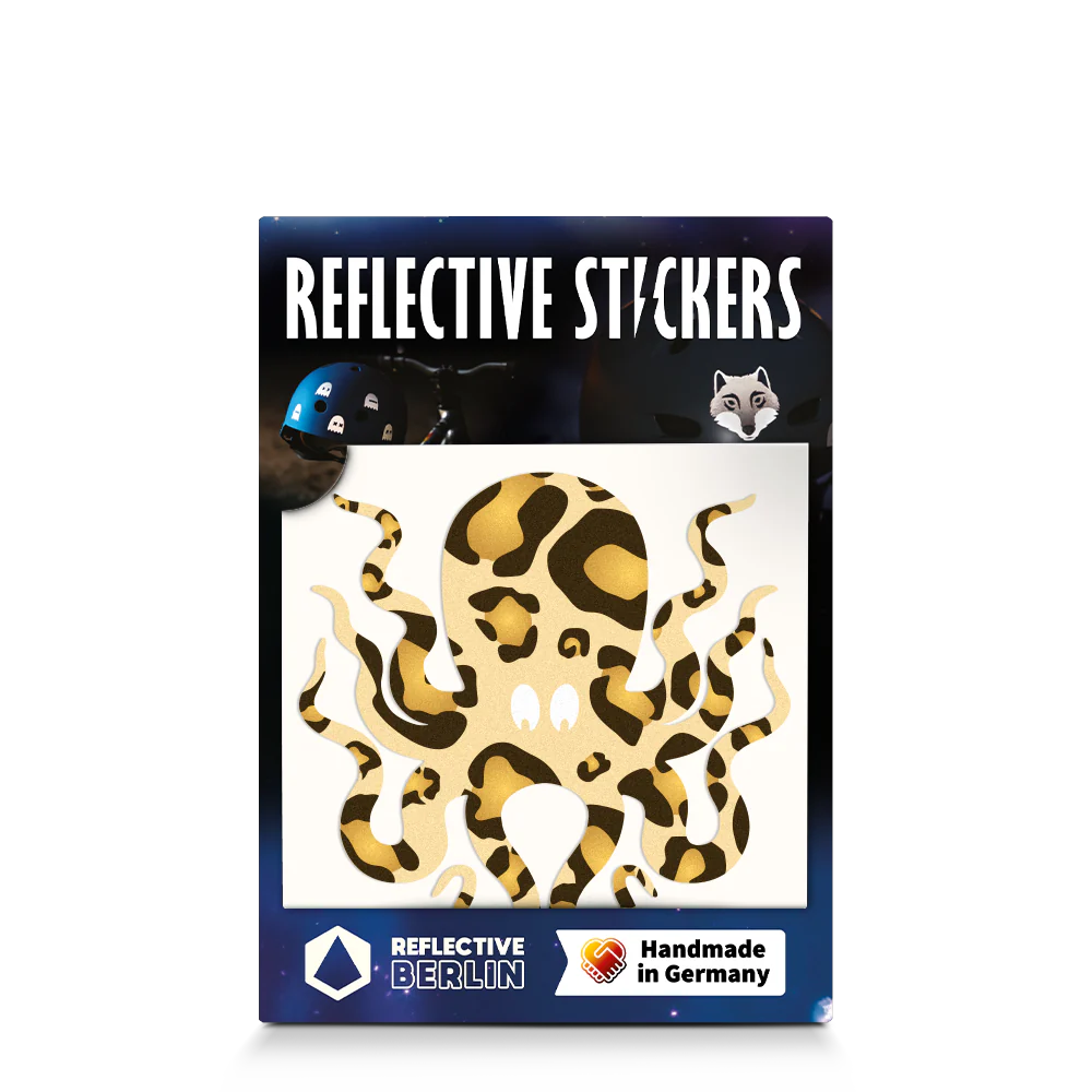 Reflective Berlin Reflecterende Stickers Small