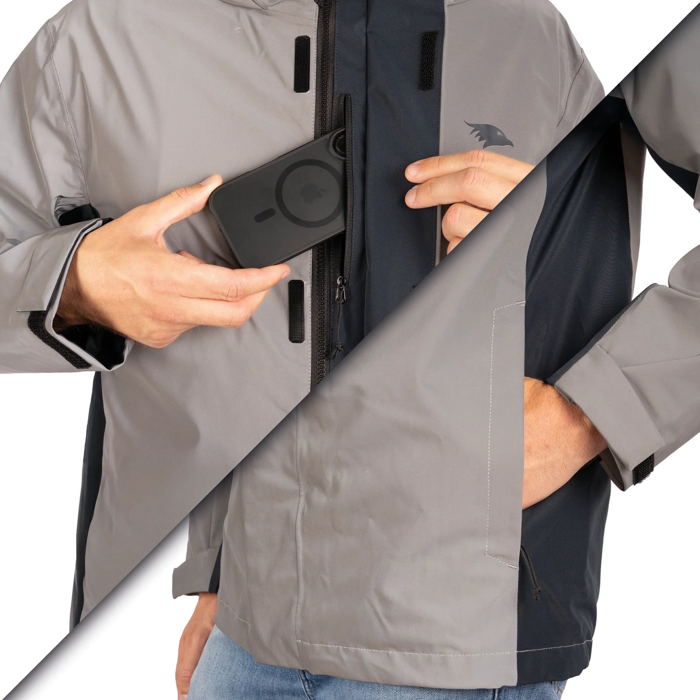 VALKENTAL reflecterende 3in1 smart jacket heren