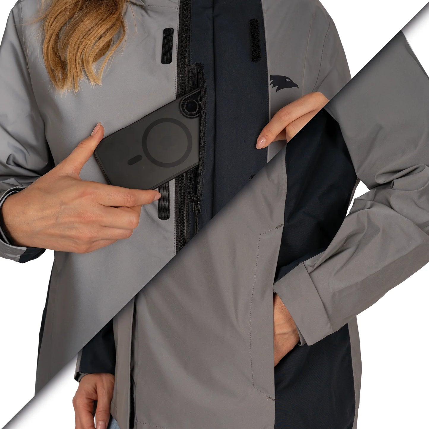 VALKENTAL reflecterende 3in1 smart jacket dames