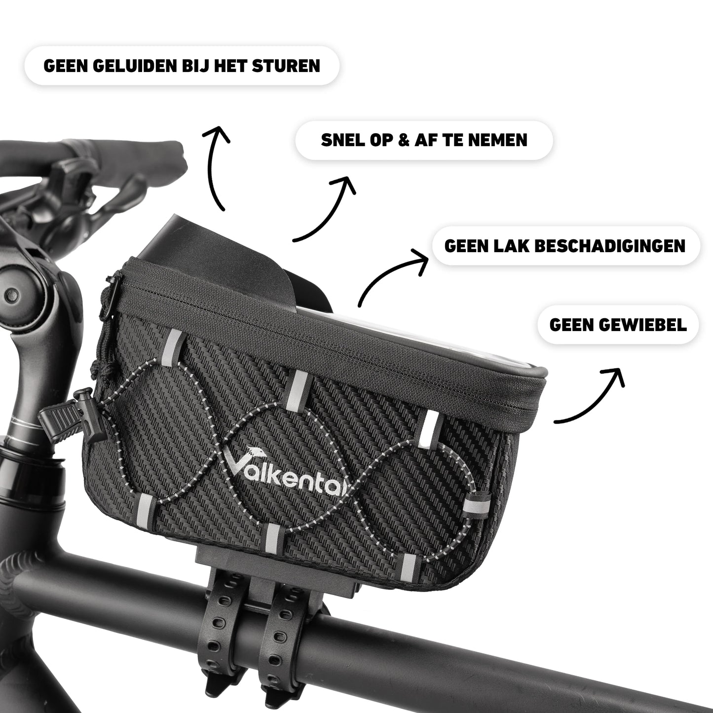 Valkental frame- bovenbuis tas Smart