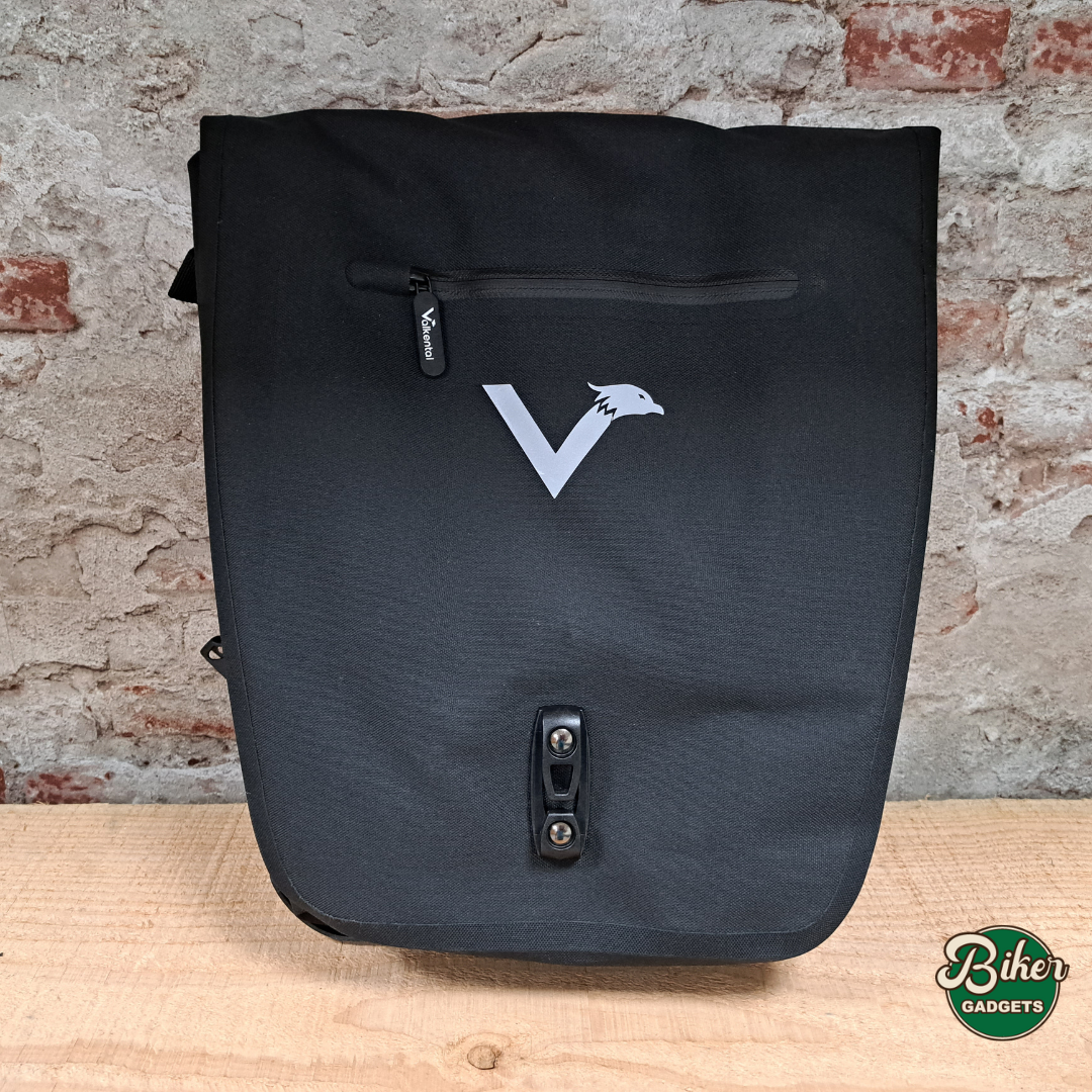 Valkental ValkOcean fietstas gemaakt van gerecycled plastic