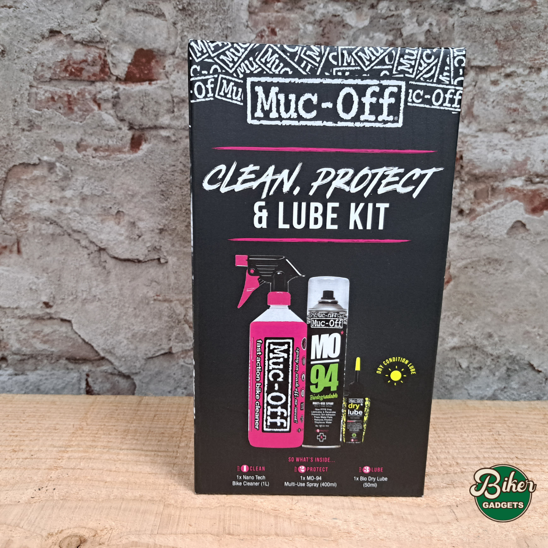 Muc-Off Bike Clean,Protect & Dry Lube Kit