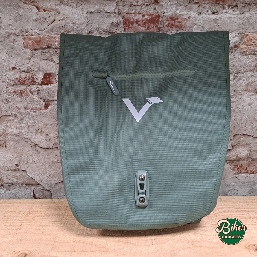 Valkental ValkOcean fietstas gemaakt van gerecycled plastic