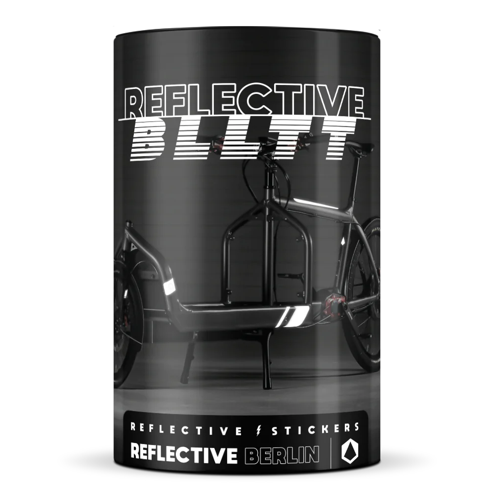 REFLECTIVE BERLIN reflecterende cargofiets stickers