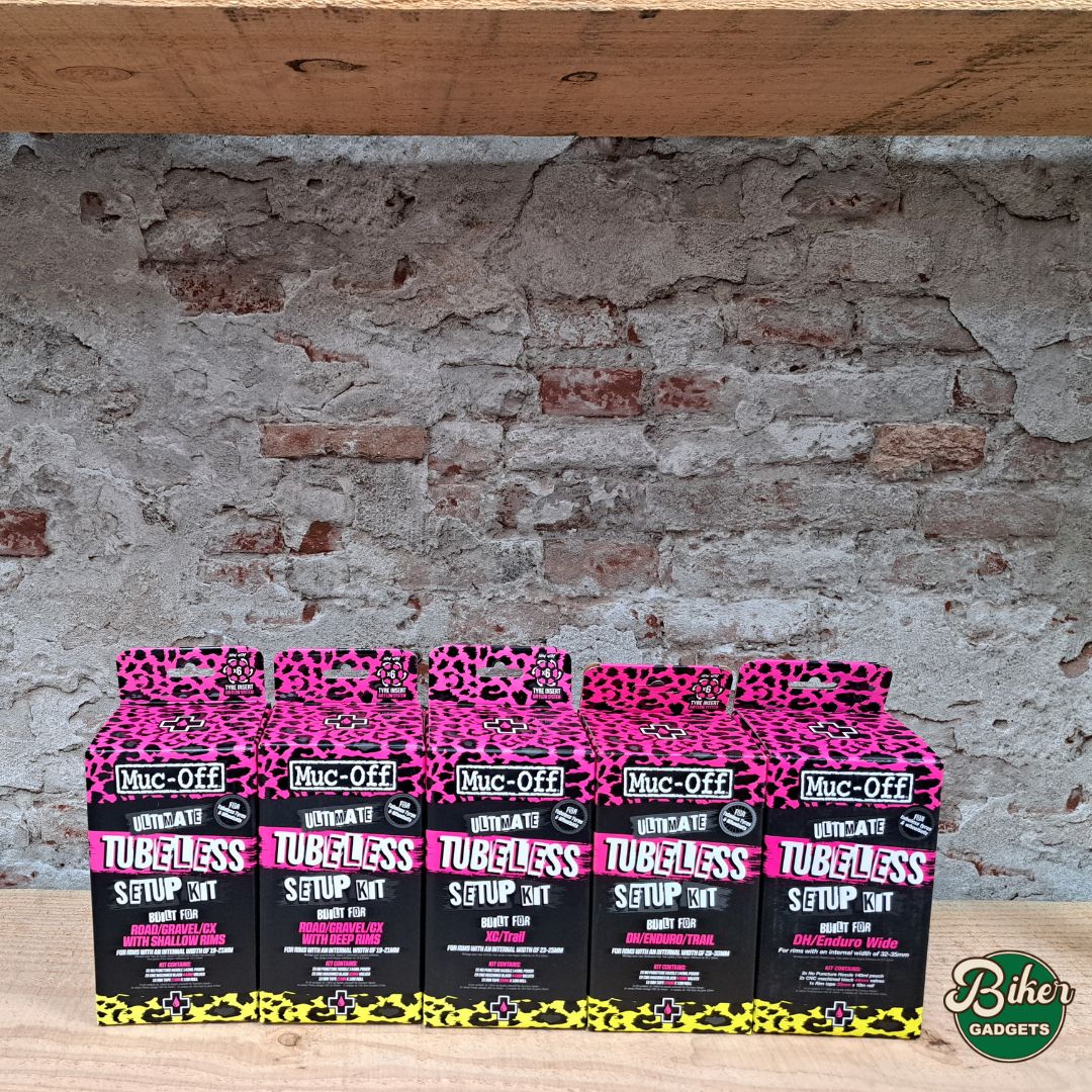 Muc-Off Ultimate Tubeless Setup Kit - Complete Tubeless Conversie Muc-Off Ultimate Tubeless Setup Kit - Complete Tubeless Conversie