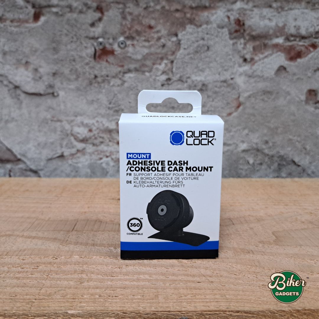 Support Telephone Voiture Quad Lock Car Adhesive Dash/Console
