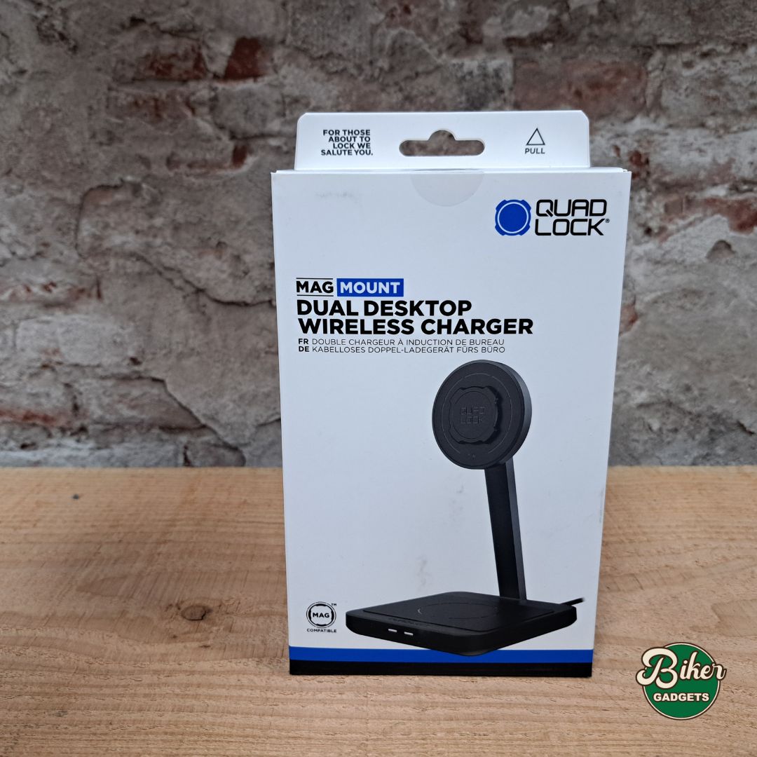 Quad Lock Wireless Phone Charger Desk Quad Lock MAG DUAL