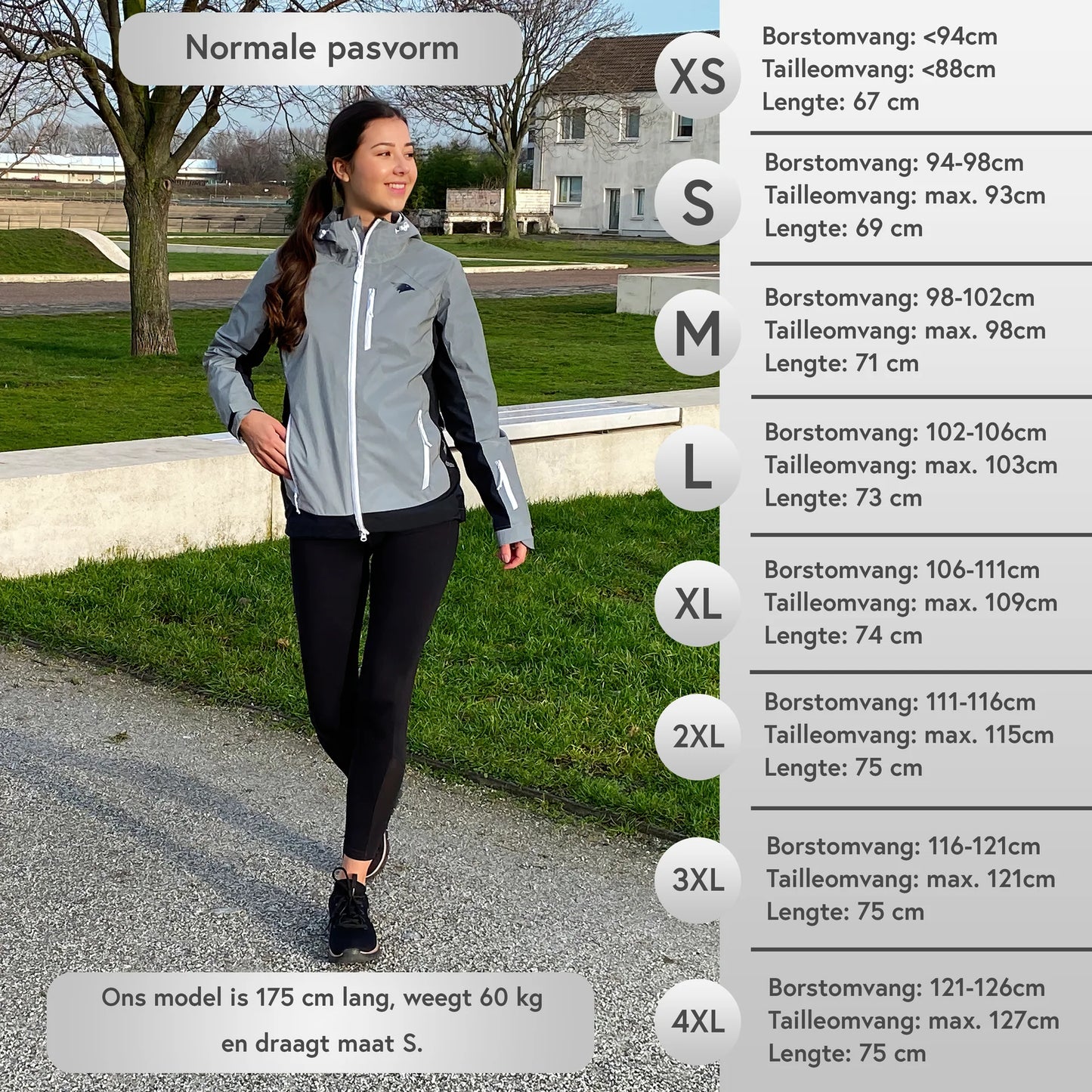 VALKENTAL Vertex reflecterende jacket dames
