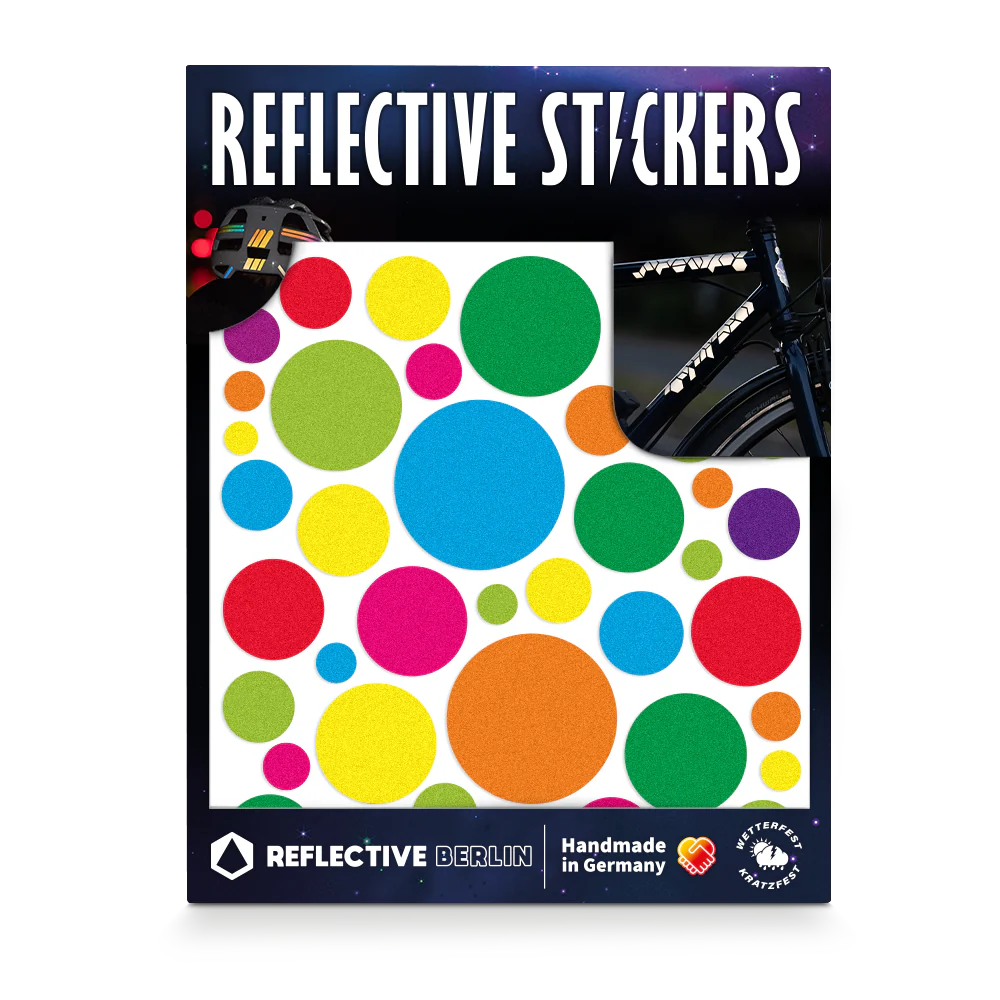 Reflective Berlin Reflecterende Stickers Medium Size