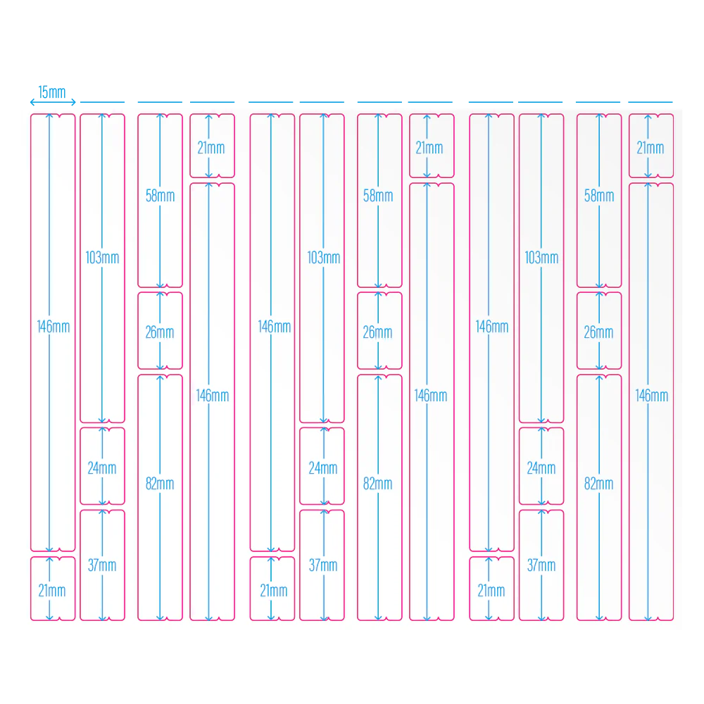 REFLECTIVE BERLIN reflecterende spaakstickers