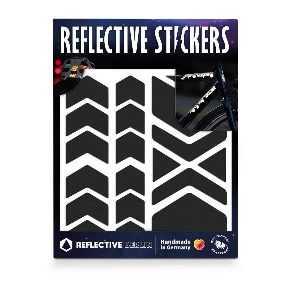 Reflective Berlin Reflecterende Stickers Medium Size