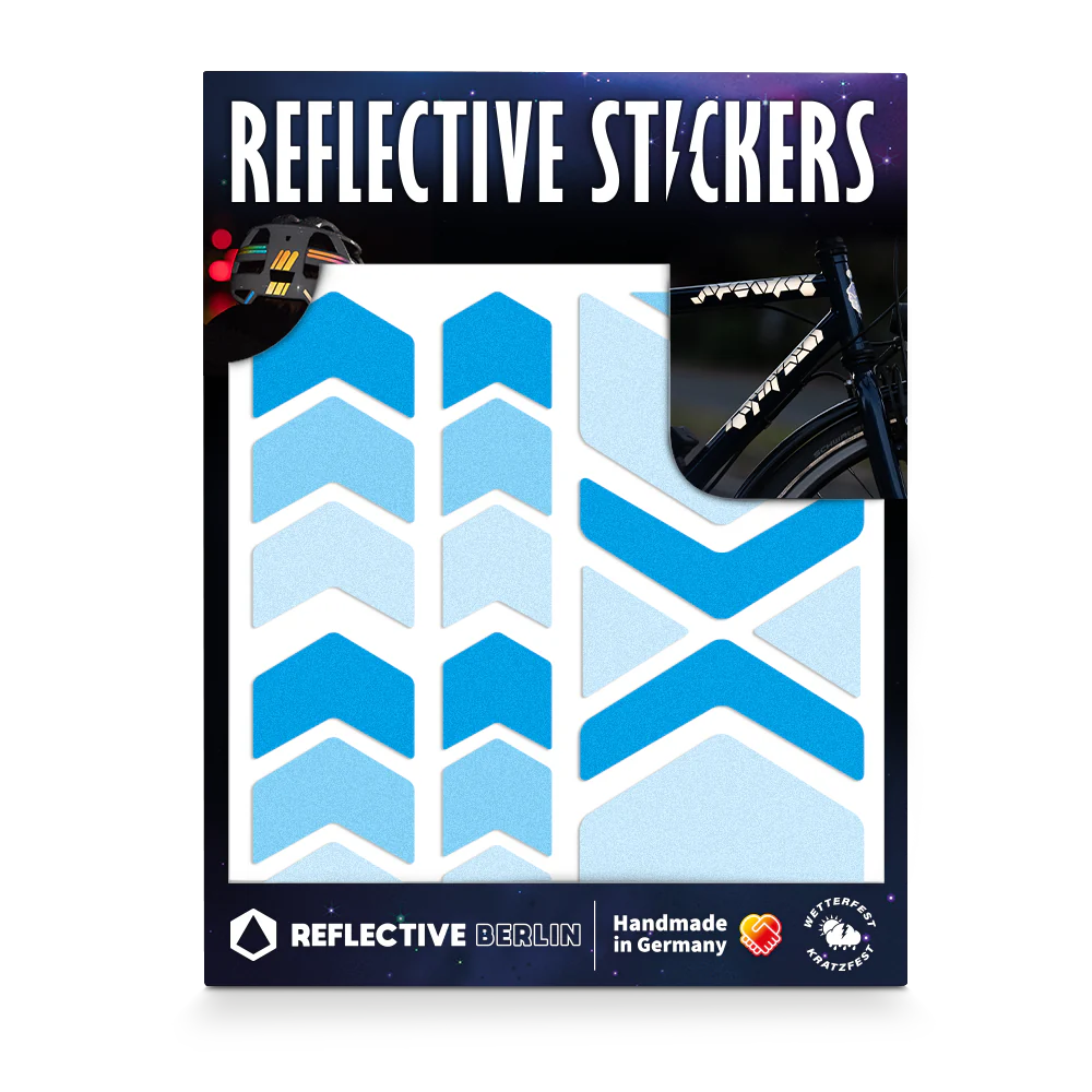 Reflective Berlin Reflecterende Stickers Medium Size