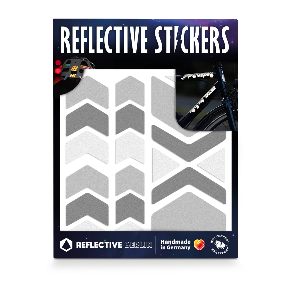 Reflective Berlin Reflecterende Stickers Medium Size