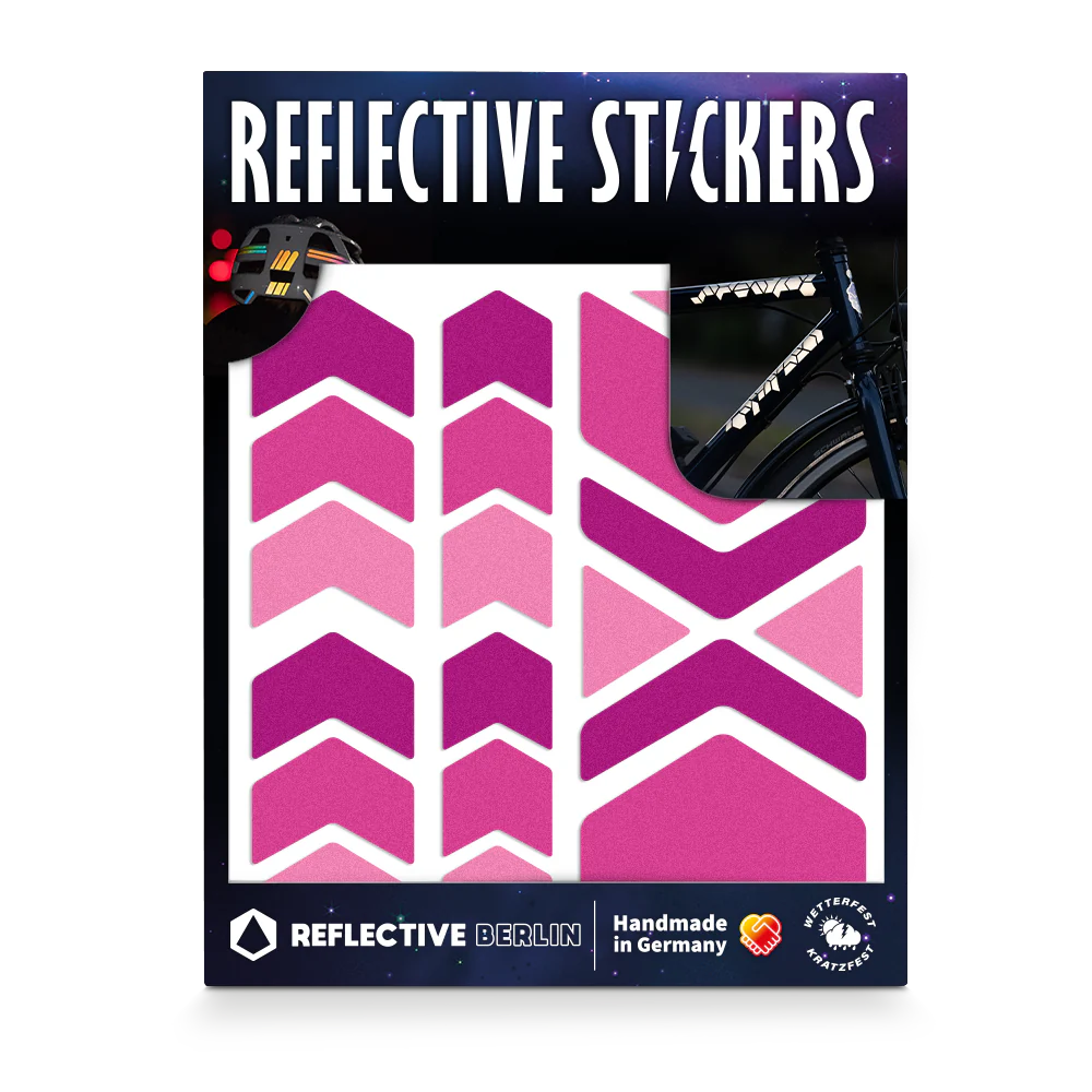 Reflective Berlin Reflecterende Stickers Medium Size