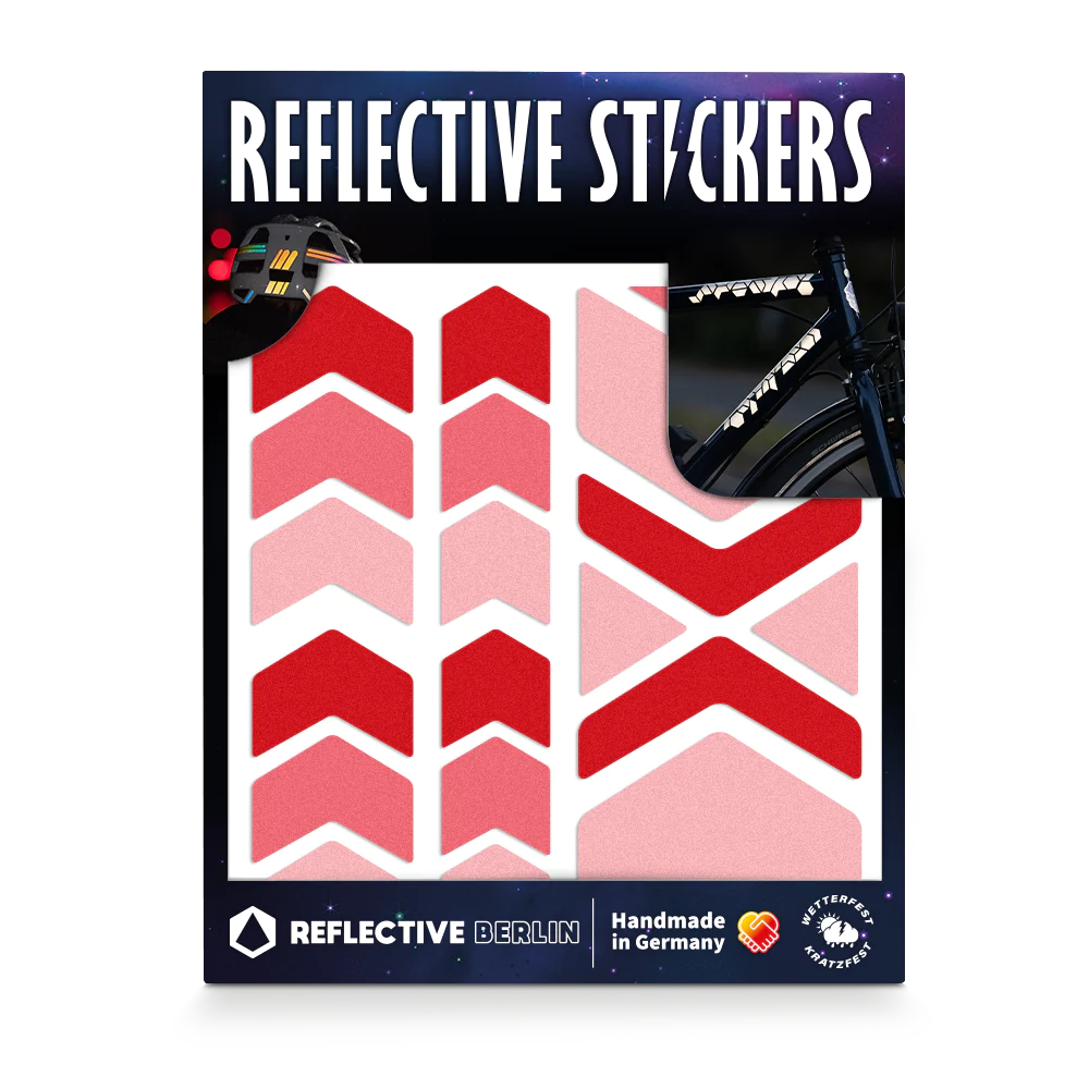 Reflective Berlin Reflecterende Stickers Medium Size