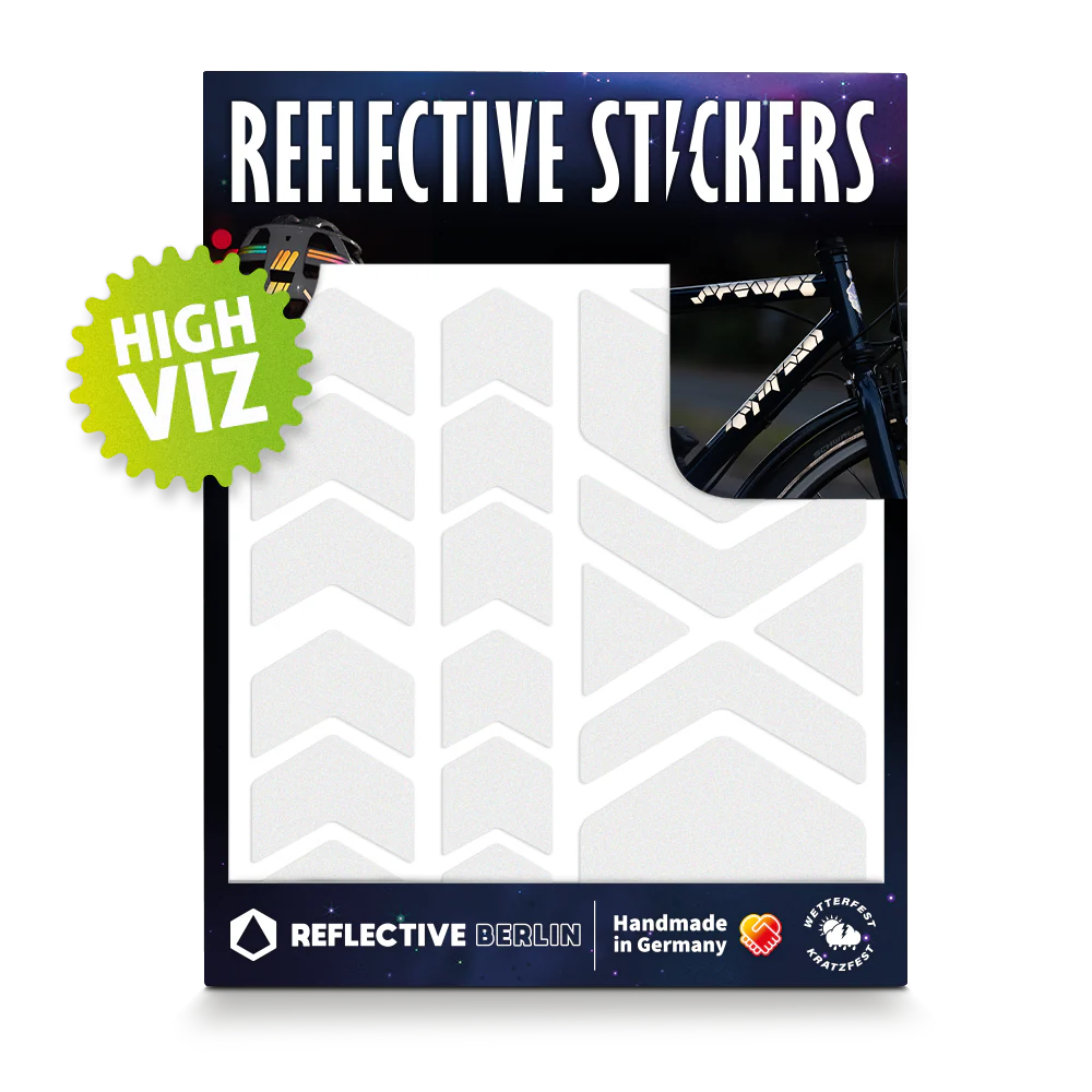 Reflective Berlin Reflecterende Stickers Medium Size