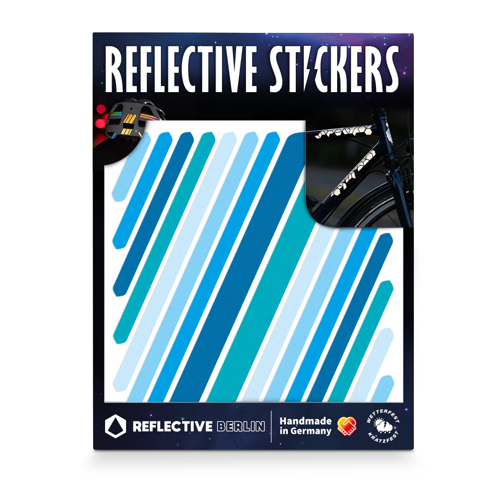 Reflective Berlin Reflecterende Stickers Medium Size