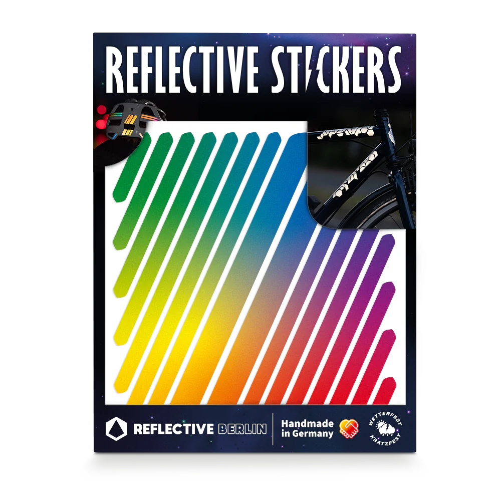 Reflective Berlin Reflecterende Stickers Medium Size