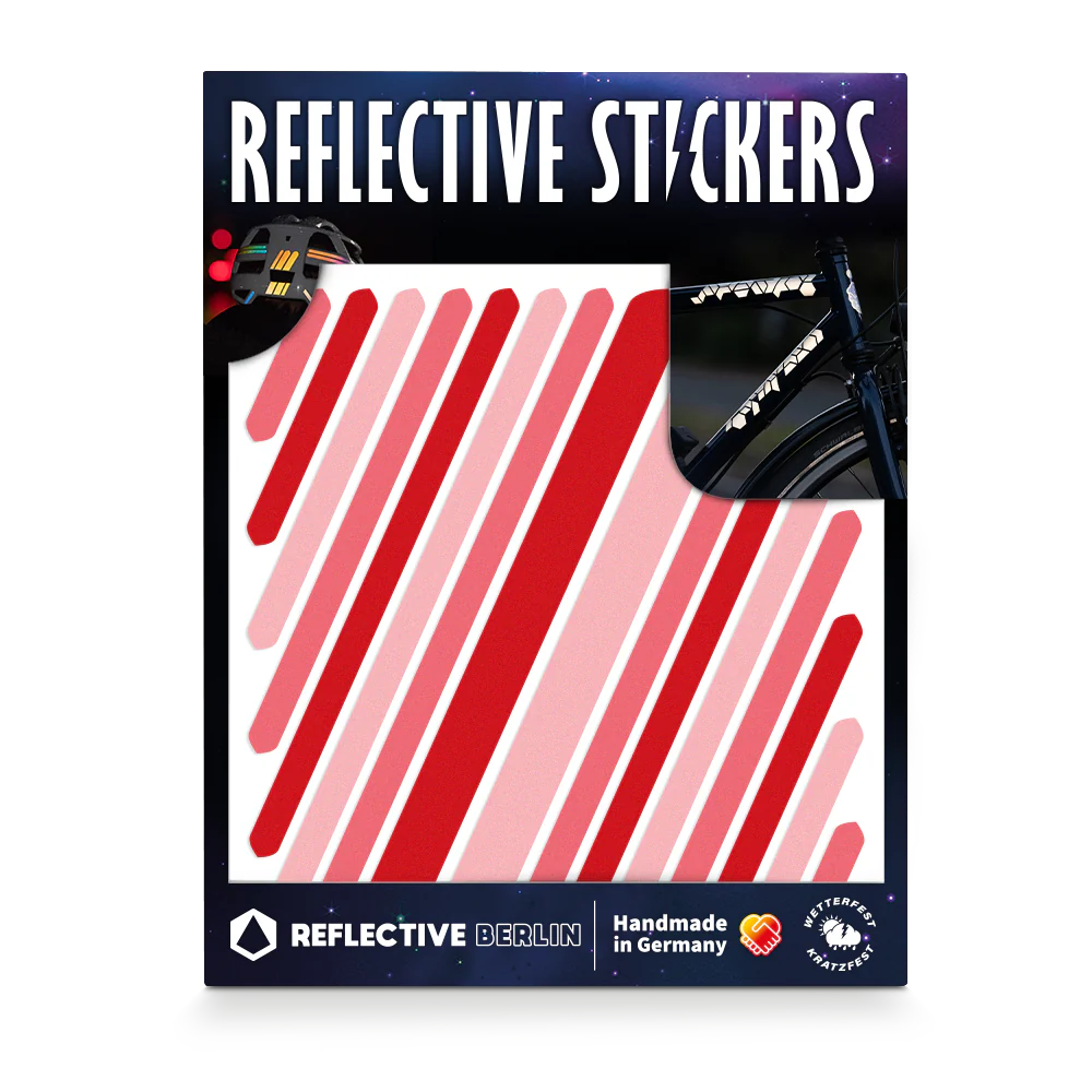 Reflective Berlin Reflecterende Stickers Medium Size