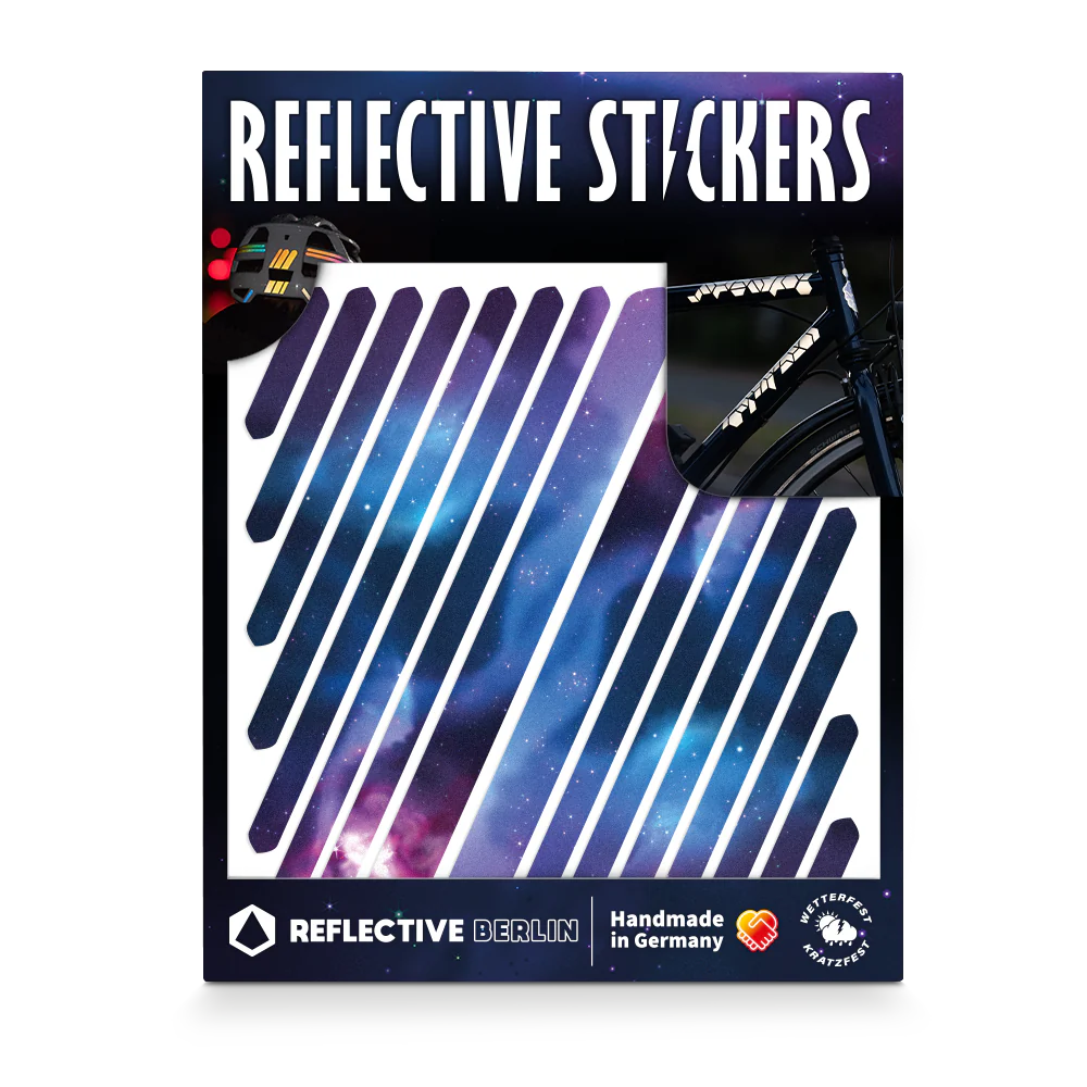 Reflective Berlin Reflecterende Stickers Medium Size
